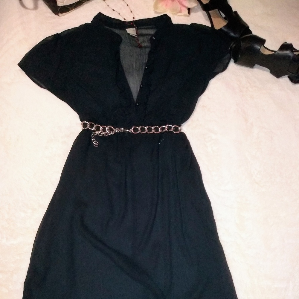 Sheer black dress - Picture 7 of 8